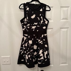 Banana Republic Black & White Dress
